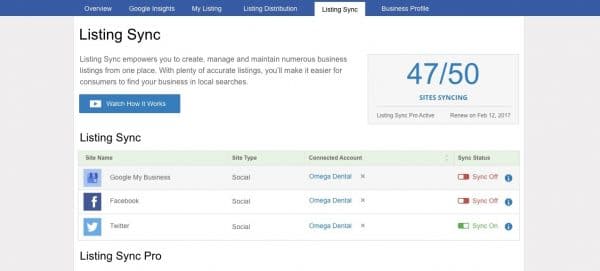 Listing Builder Dashboard